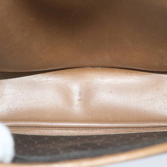 DIOR Honeycomb Canvas Shoulder Bag Pvc Black - Picture 11 of 16